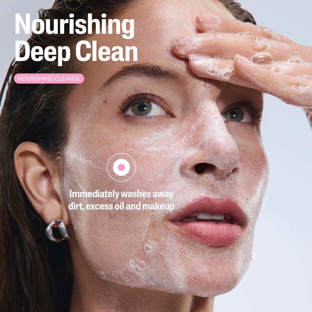 Cetaphil Nourishing Oil to Foam Facial Cleanser- 8 fl oz (237ml)