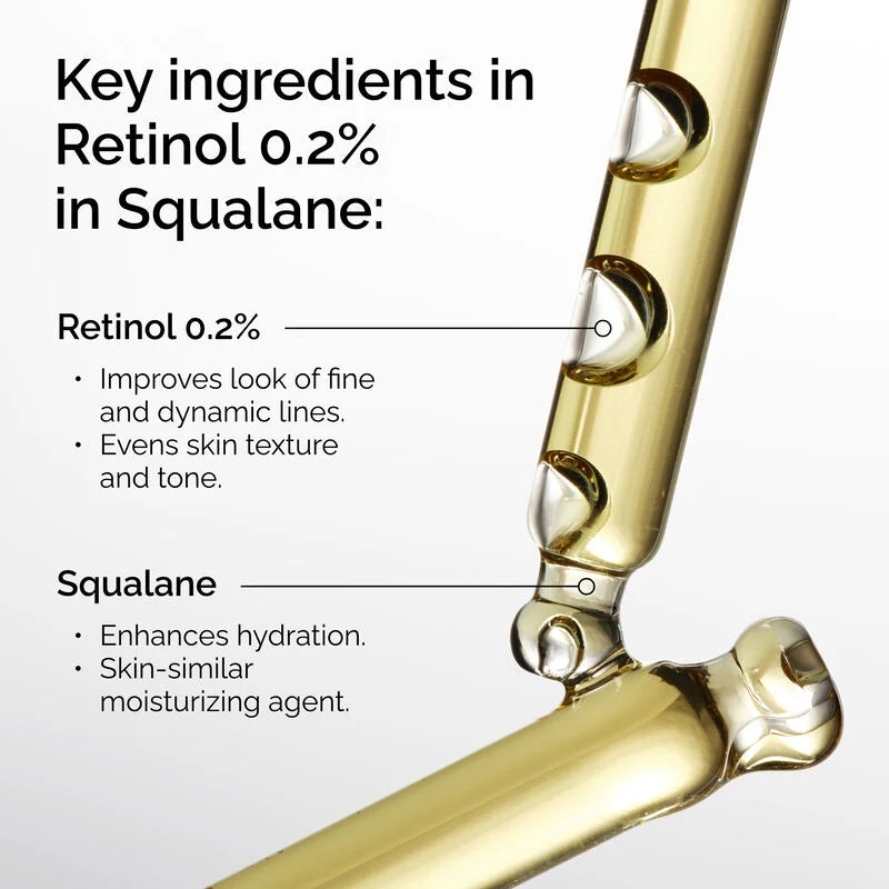 The Ordinary Retinol 0.2% in Squalane – 30ml