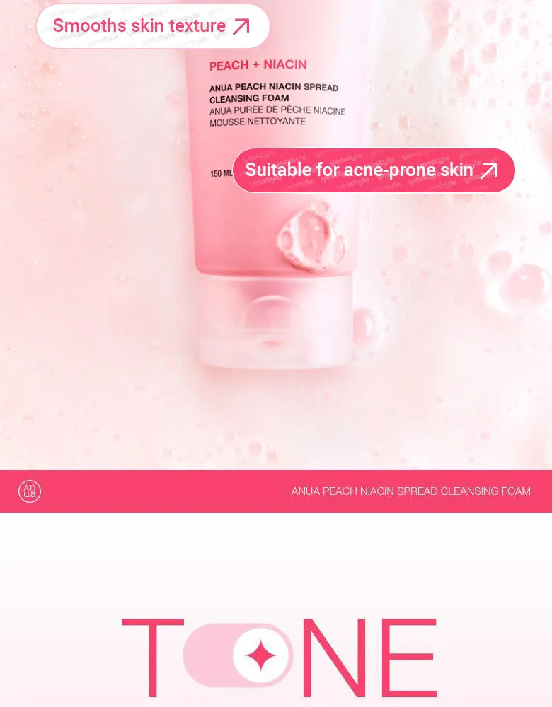ANUA Peach Niacin Spread Cleansing Foam 150ml