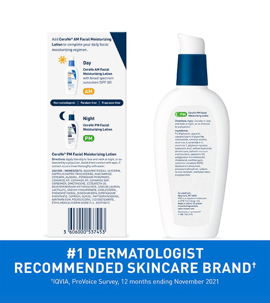 CeraVe PM Facial Moisturizing Lotion – 89ml
