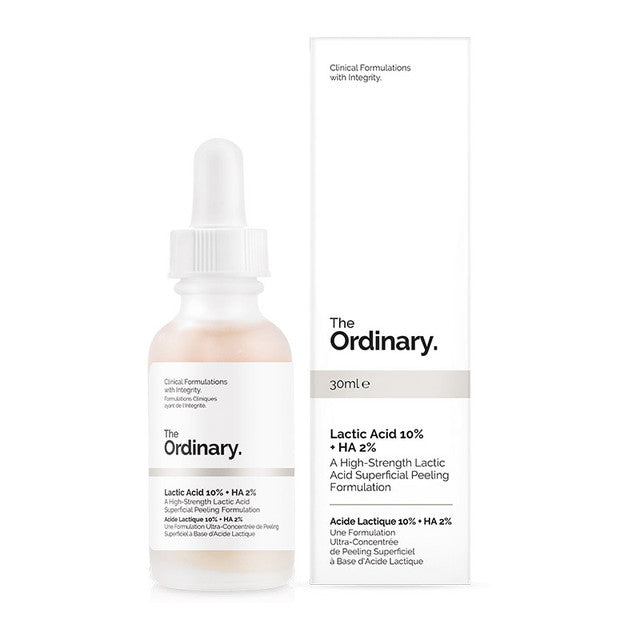 The Ordinary Lactic Acid 10% + Hyaluronic Acid 2% – 30ml