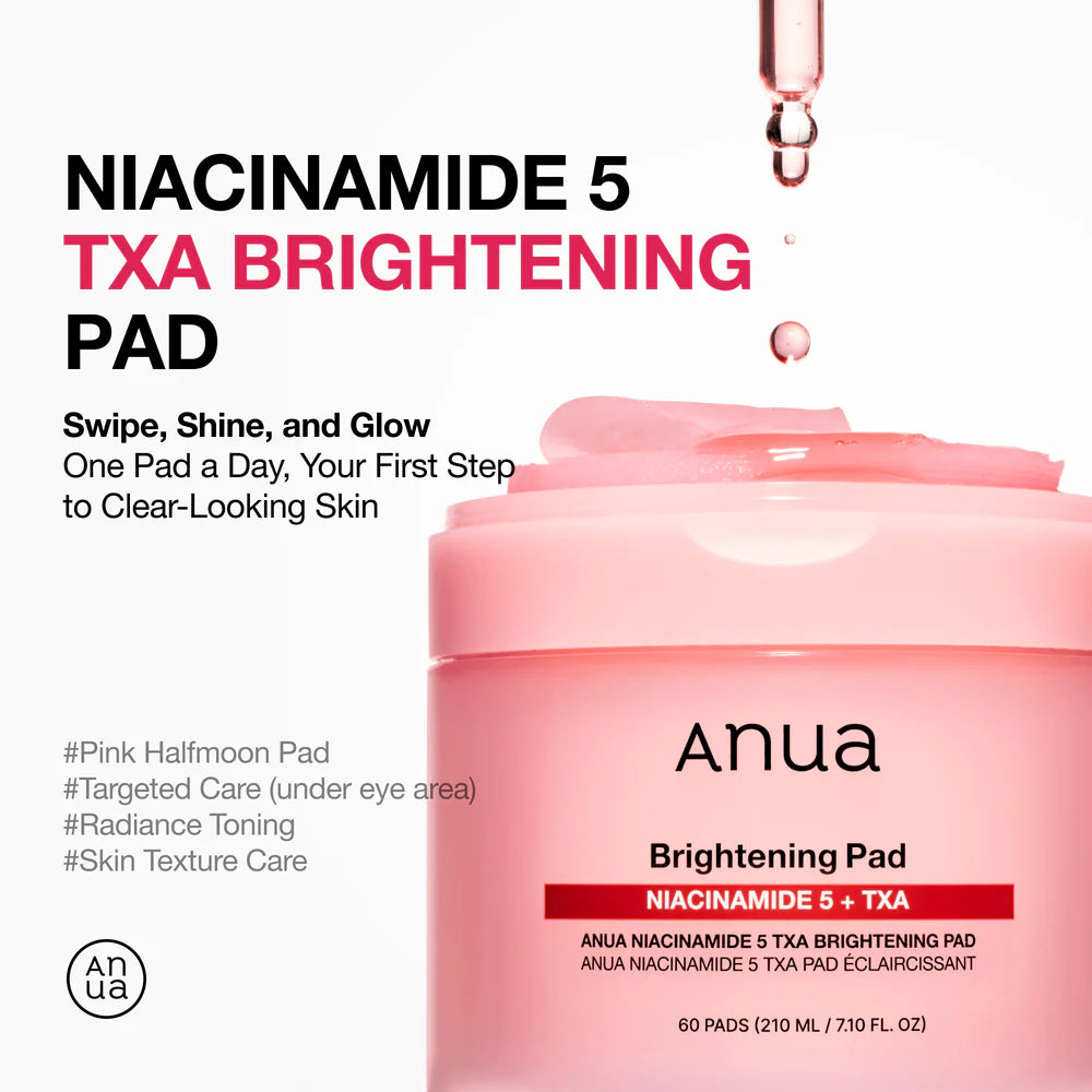 ANUA Niacinamide 5 TXA Brightening Pad [60 pads]