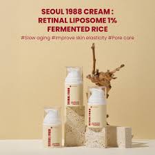 K-SECRET SEOUL 1988 Cream : Retinal Liposome + Fermented Rice 50ml