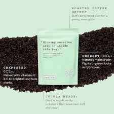 FRANK BODY Coconut Coffee Scrub | Firms, Tones &amp; Brightens | 200g / 7.05 oz