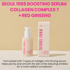 K-SECRET SEOUL 1988 Boosting Serum: Collagen Complex 7 + Red Ginseng 30mL