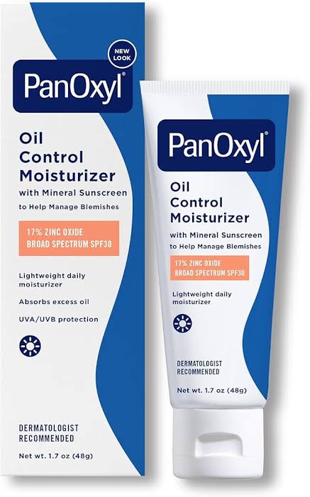 PanOxyl AM Oil Control Moisturizer.      1.7 oz