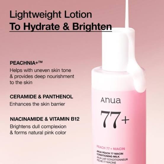 ANUA Peach 77 Niacin Conditioning Milk 150ml