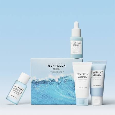 SKIN1004 Madagascar Centella Hyalu-Cica Travel Kit – 4-Step Hydrating Set