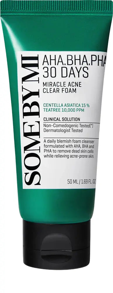 SOME BY MI AHA, BHA, PHA 30 Days Miracle Acne Clear Foam [30ml]